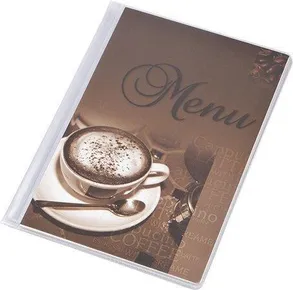 Menütafeln "Kaffee", Kaffeemotiv, A5, PANTA PLAST